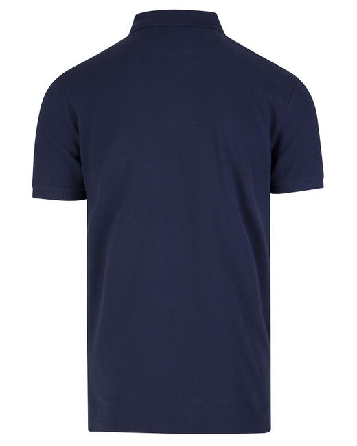 Polo Ralph Lauren Blue Slim-Fit Custom Polo Shirt for men