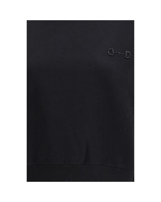 Gucci Black Cotton Sweatshirt Clothing