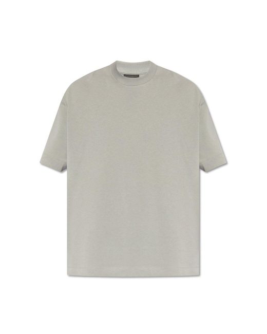 Emporio Armani Gray T-shirt With Logo, for men