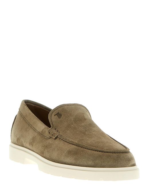 Tod's Green 'Pantofola' Loafers for men