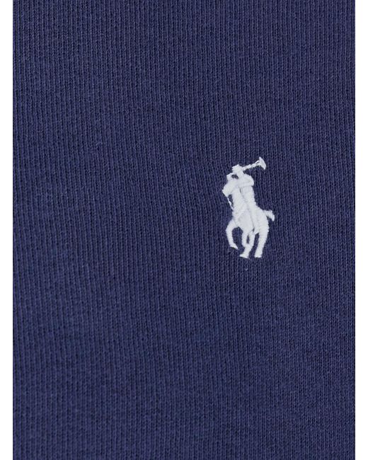 Polo Ralph Lauren Blue Sweatshirt Crewneck Cotton for men