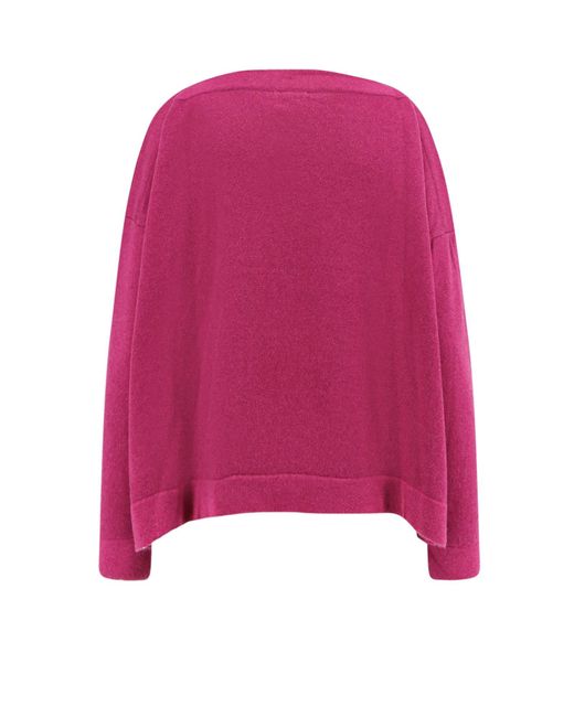 F Cashmere Pink Daisy 1 Cashmere Sweater