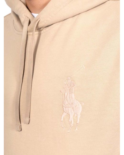 Ralph Lauren Men's Natural Sweatshirt With Logo