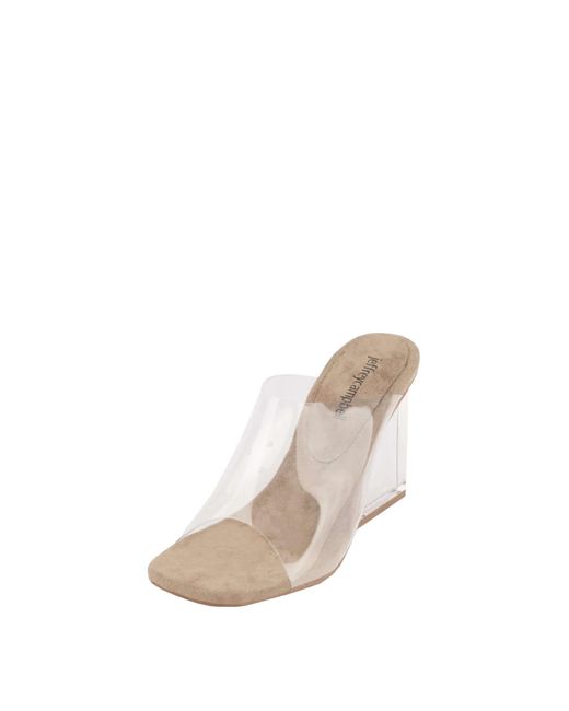 Jeffrey Campbell White Sandal With Heel