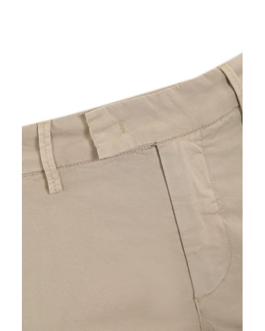 Re-hash Natural Cotton Satin Trousers