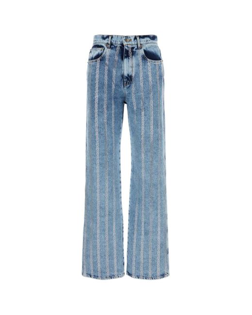 GIUSEPPE DI MORABITO Blue Denim Jeans