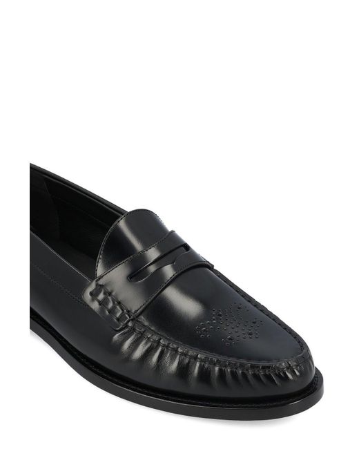 Céline Black Vivienne Loafers for men