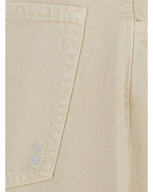 ICON DENIM Natural Jeans Pop With V-Pockets And Contrast Details