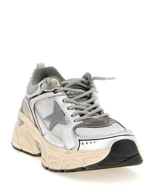Golden Goose Deluxe Brand White Lace Up Sneakers