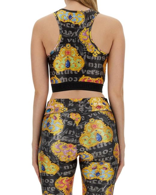 Versace Multicolor Top With Print