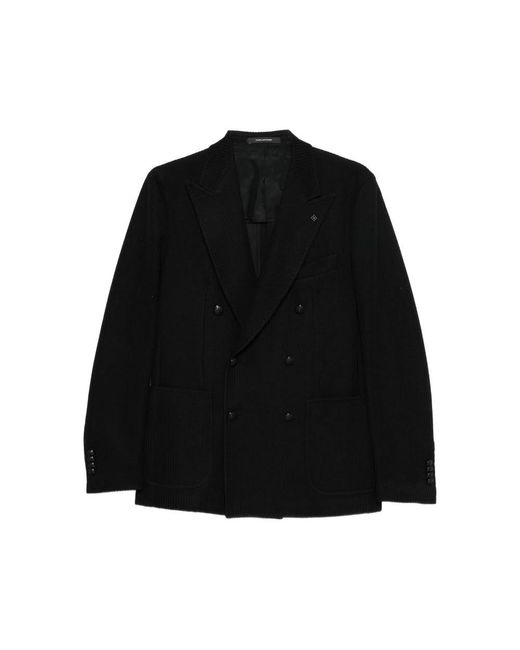 Tagliatore Black Jackets for men
