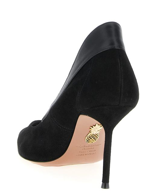 Aquazzura Black Guanto Pumps