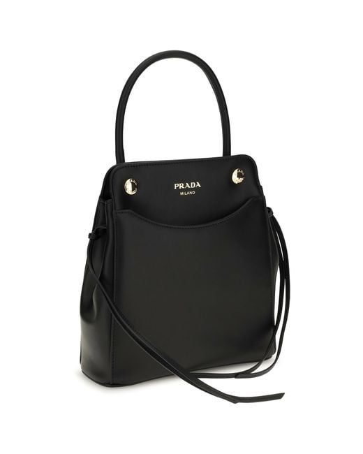 Prada Black Carry Mini Handbag