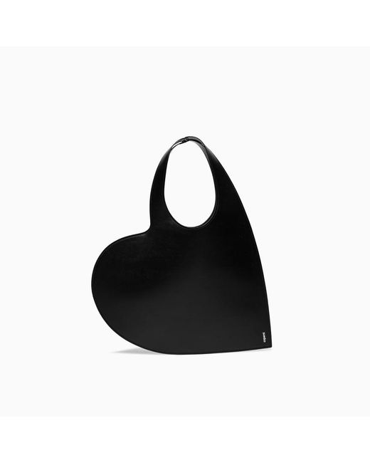 Coperni Leather Heart Bag in Black | Lyst UK