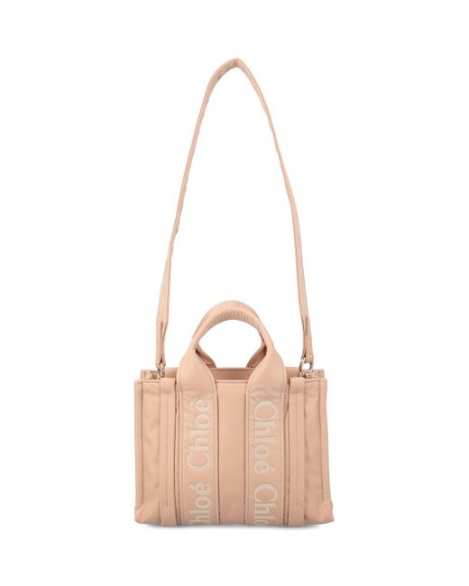 Chloé Pink Woody Handbag