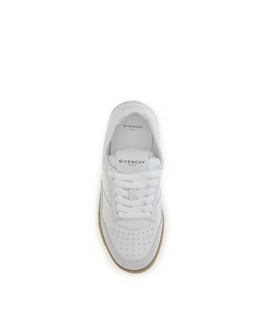 Givenchy White Yard Court Sneakers for men