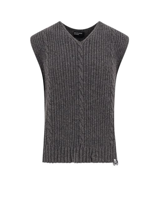 Enfants Riches Deprimes Gray Clothing Cashmere for men