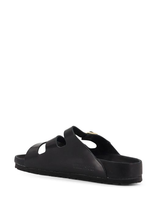 Birkenstock Black Florida Fresh Patent Leather Sandals