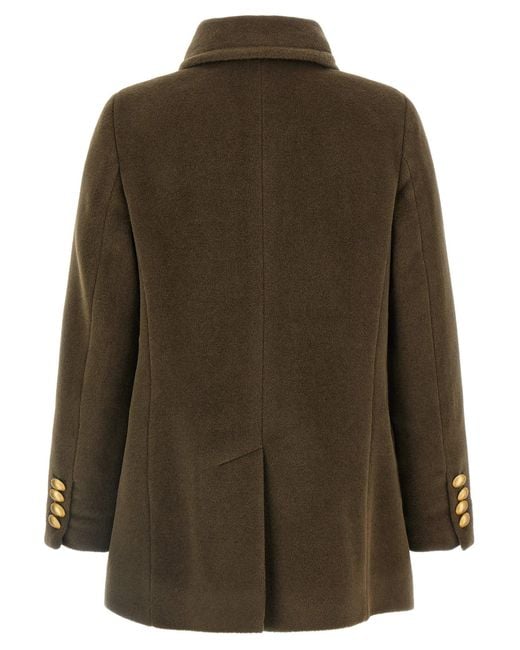 Tagliatore Green Blanche' Coat