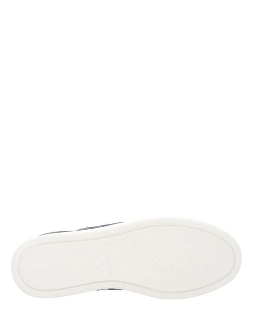 Hogan Blue Sneaker H-Tv Mutton (Ovis Aries Aries) Trainers for men