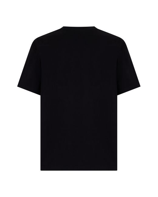 Canada Goose Black Embroidered Cotton T-Shirt T-Shirts for men
