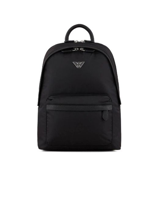 Emporio Armani Travel Essential Black Backpack