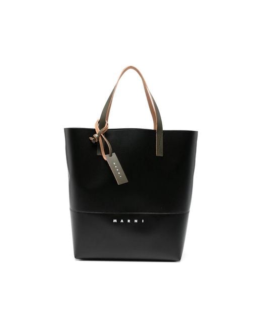 Marni Black Bum Bag Tote for men