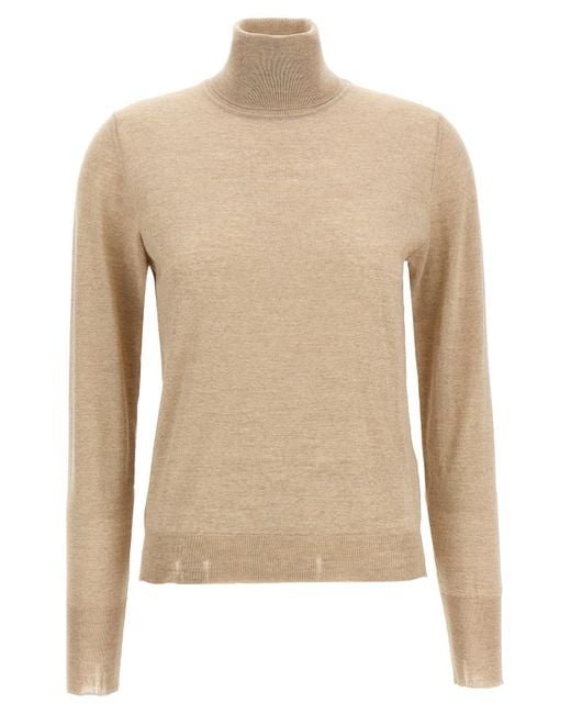 Golden Goose Deluxe Brand Natural 'Dilara' Turtleneck Sweater