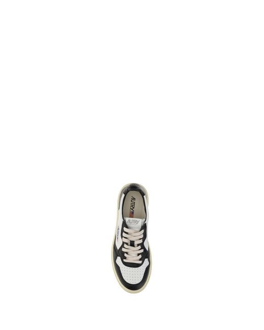 Autry White Low 01 Sneakers for men