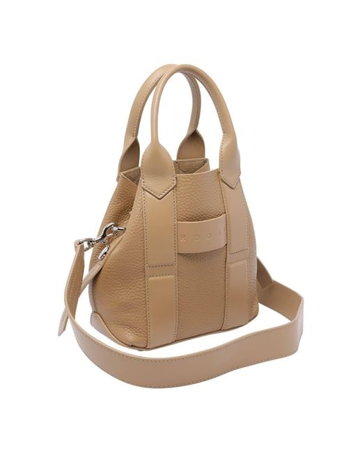 Hogan Natural Small Script Handbag