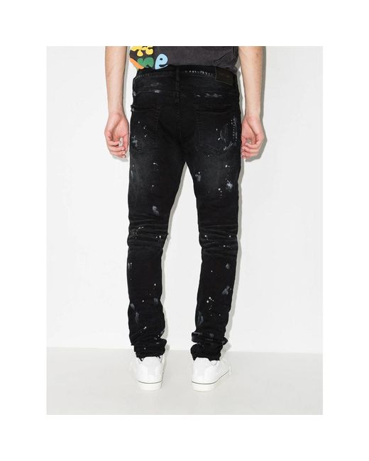 Purple Brand Black Jeans for men