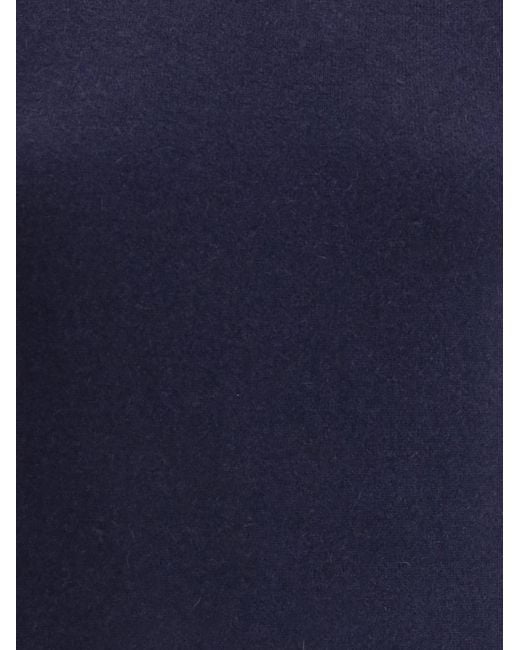 Balenciaga Blue Cashmere Turtleneck Sweater