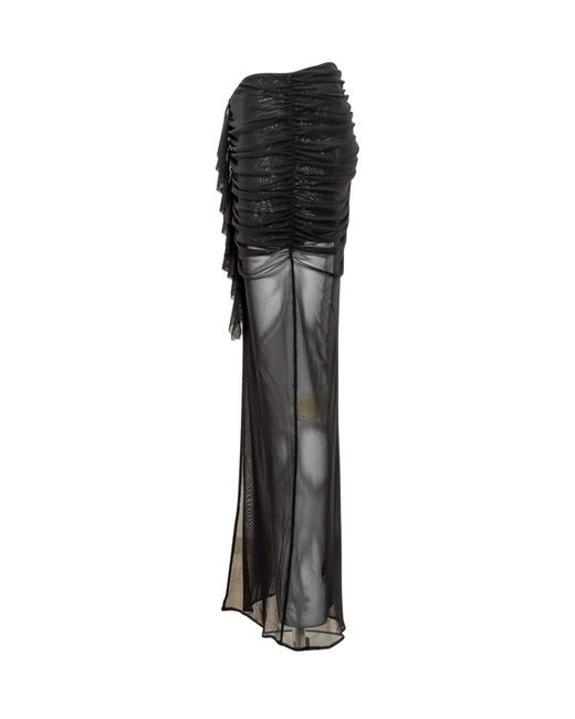 De La Vali Black Tiramisu Skirt