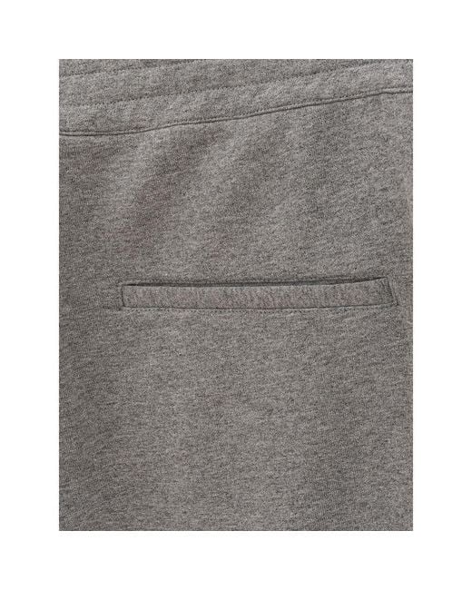 McQueen Gray Cotton Athletic Pants