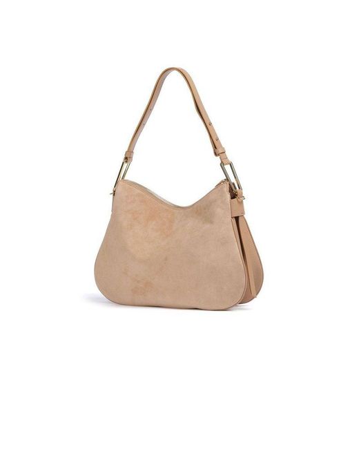 Coccinelle Natural Shoulder Bag Cowhide Shoulder-Bags
