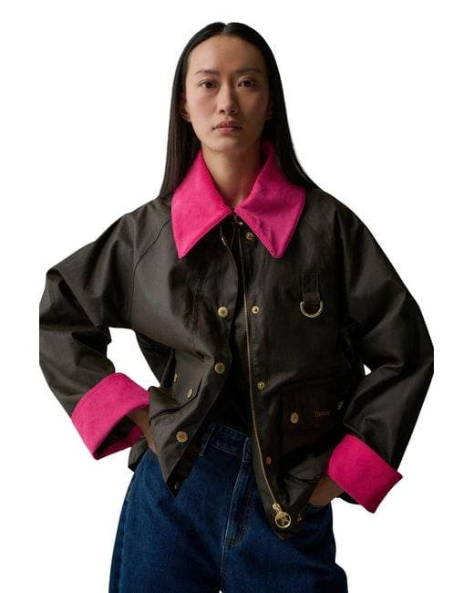 Barbour Black Icons Spey Wax Jkt