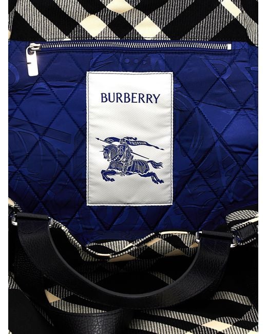 Burberry Black Shopping Check for men