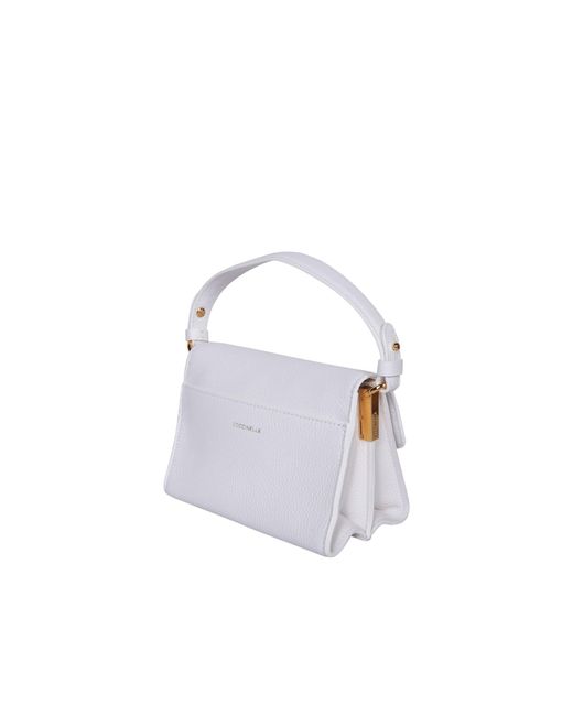 Coccinelle White Arlettis Mini And Bag
