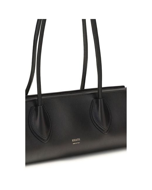 Khaite Black Lamb Ovis Aries Aries Shoulder Bag