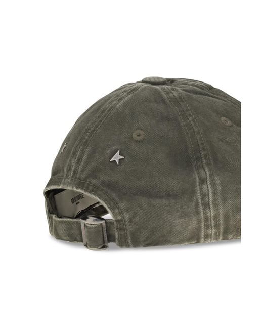 Golden Goose Deluxe Brand Green Journey Baseball Cap Cotton Hats E Hairbands