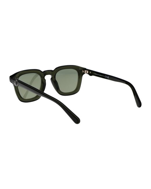 Moncler Green Sunglasses for men