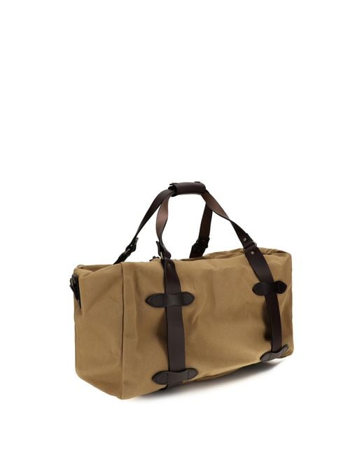 Filson Natural Medium Rugged Twill Travel Bag Cotton Shoulder for men