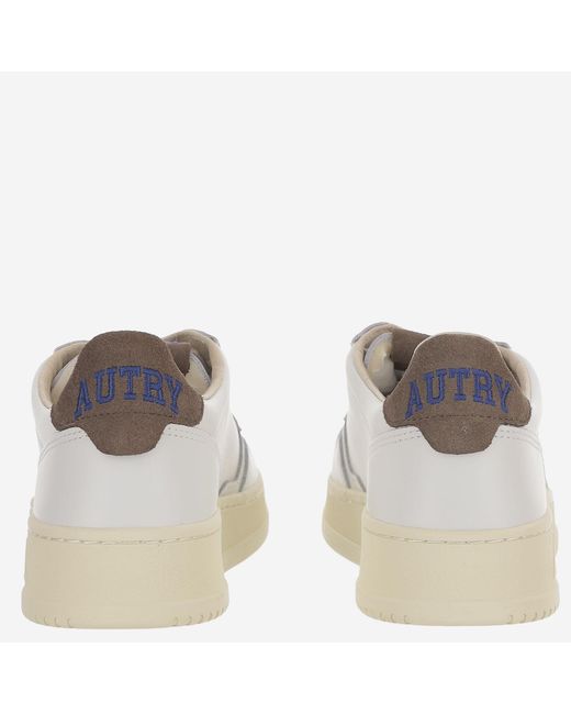 Autry Multicolor Sneakers Medalist Low Leather Trainers for men