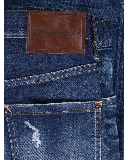 DSquared² Blue Jeans Cotton for men