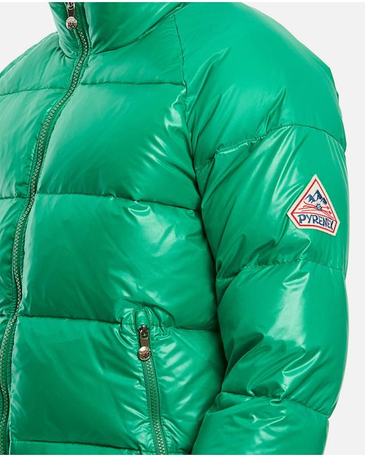 Pyrenex Green Vintage Mythic 3 Puffer Jacket for men