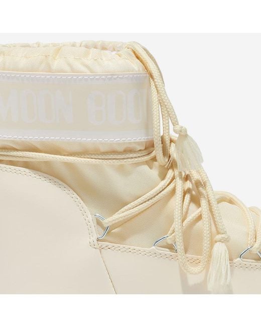 Moon Boot Metallic Icon Low Ankle Boots Polyamide