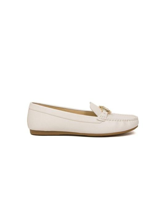 Michael Kors White Moccasins Footwear Flats