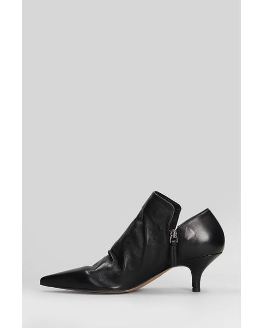 The Seller Black High Heels Ankle Boots