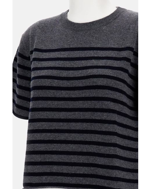 Lisa Yang Blue Knit T-Shirt