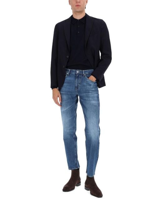 Boss Blue C-Hanry Jacket Virgin Wool for men